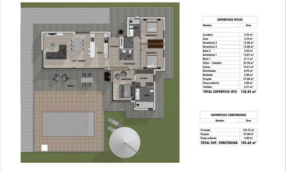 Nieuwbouw Woningen - Villa - Pinoso