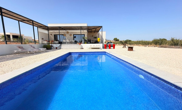Herverkoop - 3. Vrijstaande villa - Pinoso - Costa Blanca Noord