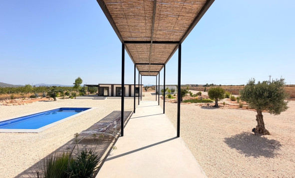 Herverkoop - 3. Vrijstaande villa - Pinoso - Costa Blanca Noord
