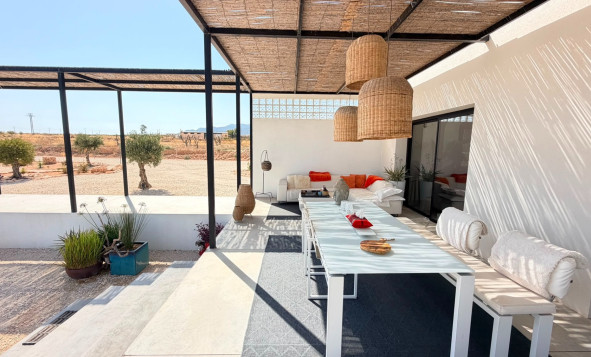 Herverkoop - 3. Vrijstaande villa - Pinoso - Costa Blanca Noord