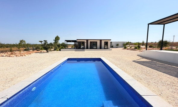 Herverkoop - 3. Vrijstaande villa - Pinoso - Costa Blanca Noord