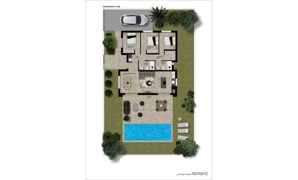 Nieuwbouw Woningen - Villa - Hondón de las Nieves - Pinoso