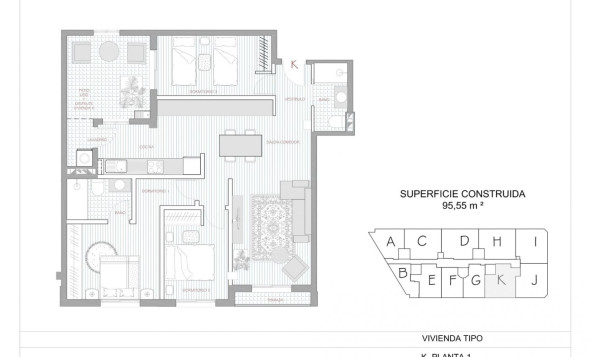 Nieuwbouw Woningen - Appartement - Alcantarilla - Murcia