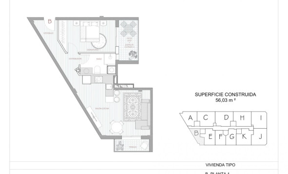 Nieuwbouw Woningen - Appartement - Alcantarilla - Murcia