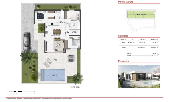 Nieuwbouw Woningen - Villa - Baños y Mendigo - Balsicas