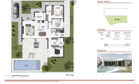 Nieuwbouw Woningen - Villa - Baños y Mendigo - Balsicas