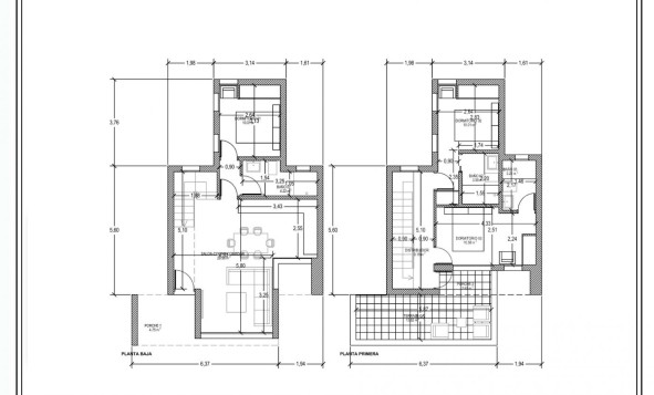 Obra nueva - Villa - Los Urrutias - Los Alcazares