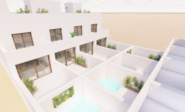 Obra nueva - 2. Town house - San Javier - Los Alcazares