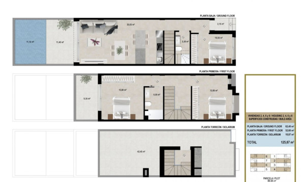 Obra nueva - 2. Town house - San Javier - Los Alcazares