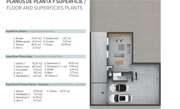 Nieuwbouw Woningen - Villa - Los Belones - Los Alcazares