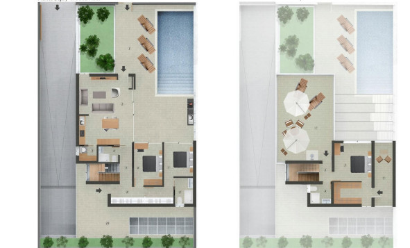 Nieuwbouw Woningen - Villa - Los Belones - Los Alcazares