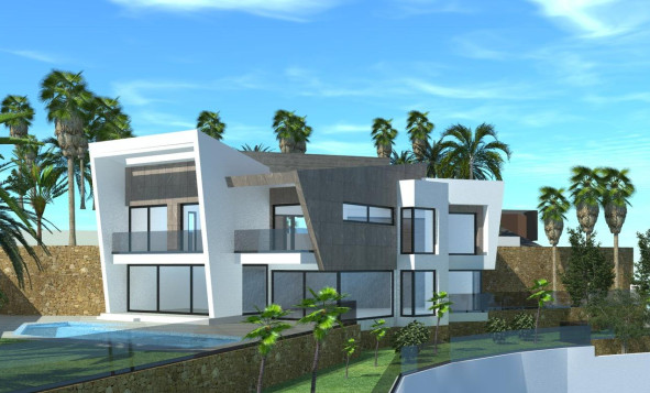 Nieuwbouw Woningen - Villa - Calpe