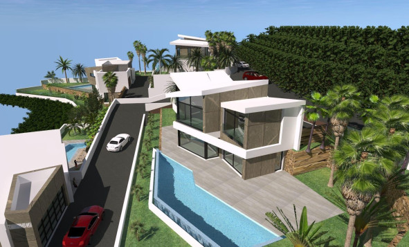 Nieuwbouw Woningen - Villa - Calpe