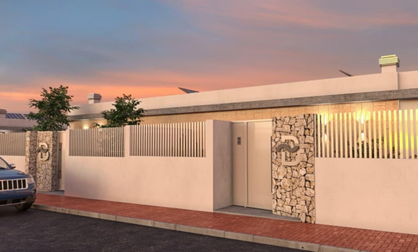 Nieuwbouw Woningen - Villa - Santiago de Ribera - Los Alcazares