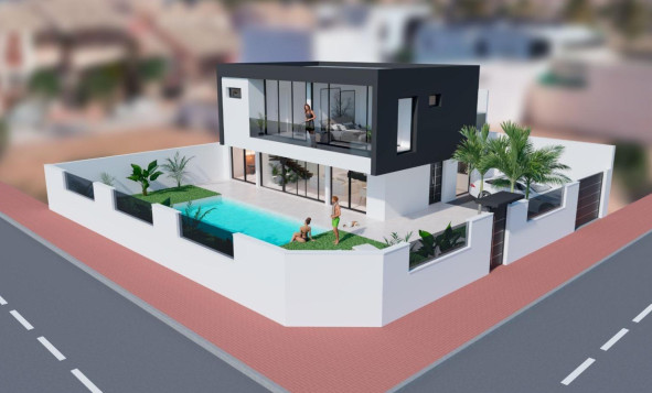 Nieuwbouw Woningen - Villa - San Pedro del Pinatar - Los Alcazares