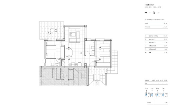 Obra nueva - Bungalow - Algorfa - Vistabella Golf