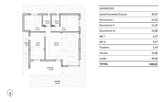 Nieuwbouw Woningen - Bungalow - San Miguel de Salinas - Orihuela Costa