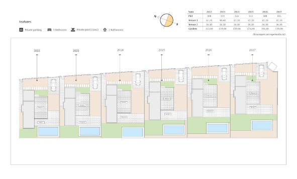 Nieuwbouw Woningen - Villa - Algorfa - Vistabella Golf