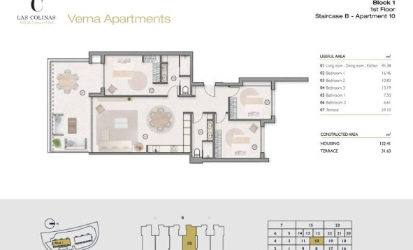 New Build - Apartment - San Miguel de Salinas - Las Colinas Golf