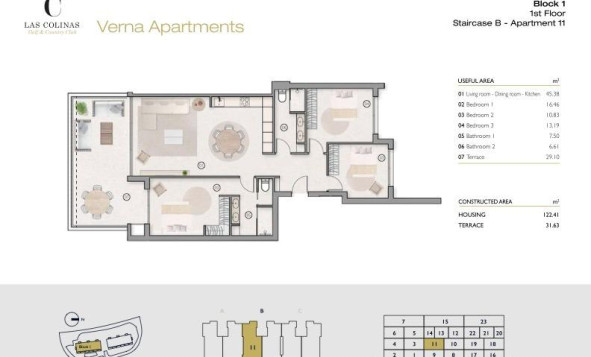 New Build - Apartment - San Miguel de Salinas - Las Colinas Golf