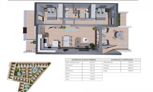 New Build - Bungalow - Torrevieja - Orihuela Costa