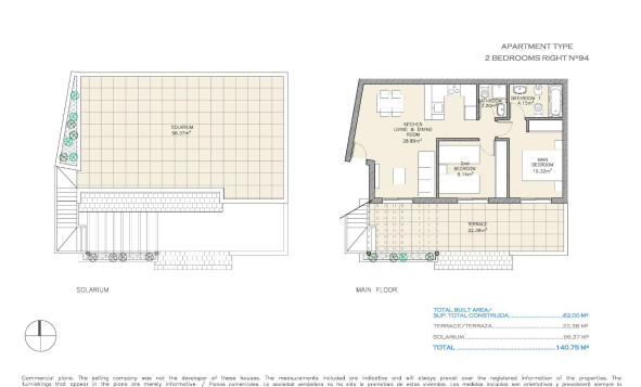 Nieuwbouw Woningen - Appartement - Aguilas - Mazarrón