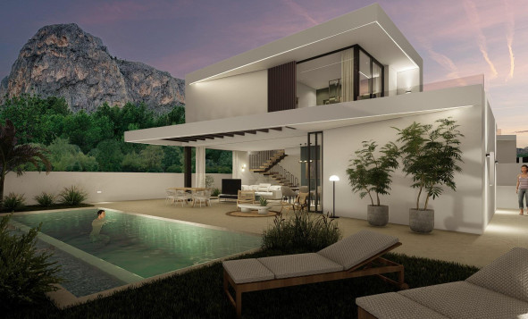 Obra nueva - Villa - Polop - Benidorm