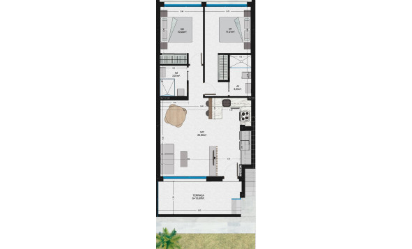 Nieuwbouw Woningen - Bungalow - San Pedro del Pinatar - Los Alcazares