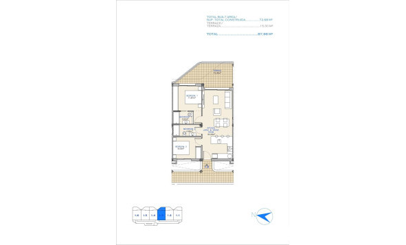 Nieuwbouw Woningen - 1. Apartment / flat - Los Alcazares