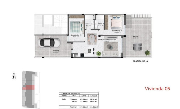 Nieuwbouw Woningen - Bungalow - Pilar de la Horadada - Polígono Industrial Zona Raimundo Bened