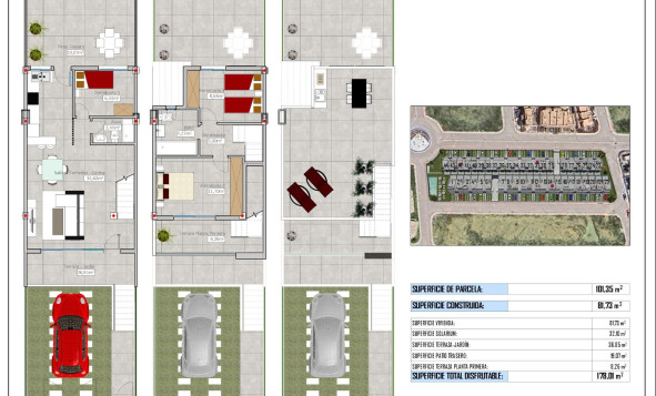 New Build - 2. Town house - Cox - Orihuela