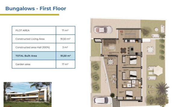 New Build - Bungalow - Orihuela Costa