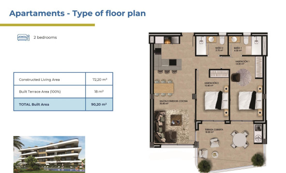 Nieuwbouw Woningen - Appartement - Orihuela Costa