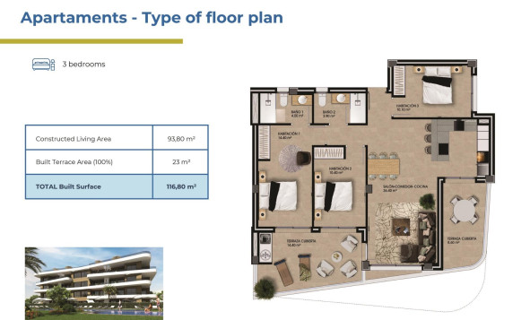 New Build - Apartment - Orihuela Costa