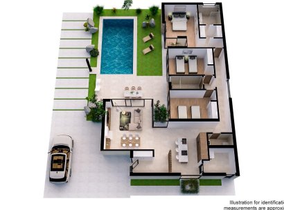 Villa · New Build - Baños y Mendigo · Altaona Golf · Murcia · Spain