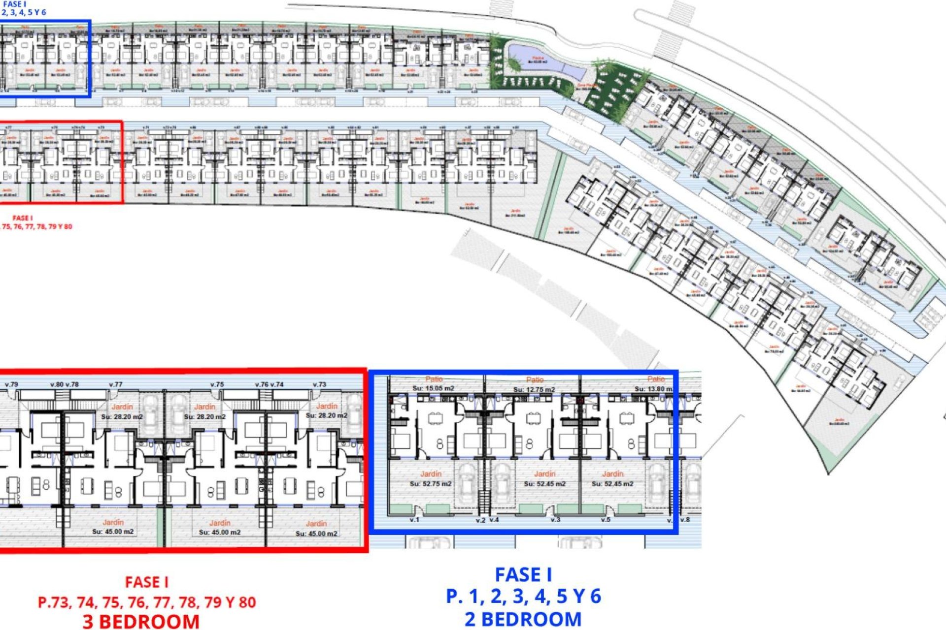 Nieuwbouw Woningen - Bungalow - Condado de Alhama - Costa Calida