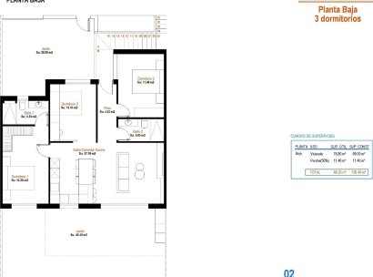 Bungalow · Nieuwbouw Woningen - Condado de Alhama · Murcia · Spanje