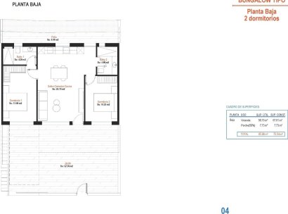 Bungalow · Nieuwbouw Woningen - Condado de Alhama · Murcia · Spanje