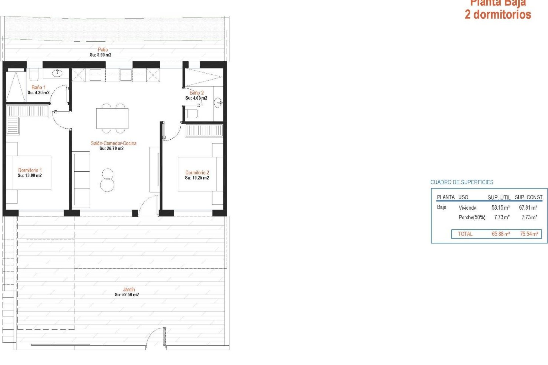 Nieuwbouw Woningen - Bungalow - Condado de Alhama - Costa Calida