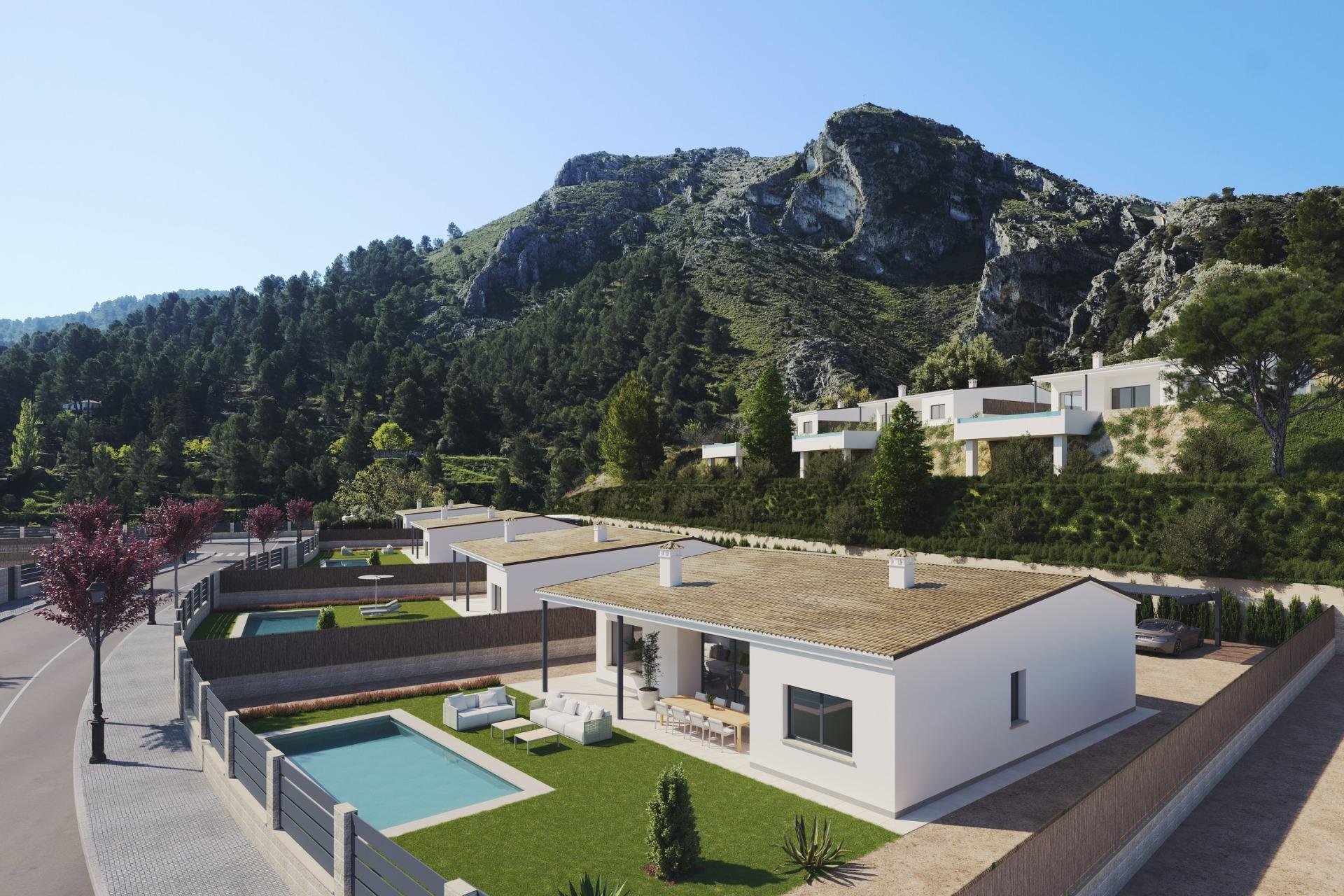 Nieuwbouw Woningen - Villa - Penáguila