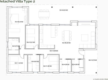 Villa · Nieuwbouw Woningen - Penáguila · El Olivar · Alicante · Spanje