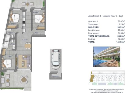 Apartamento · Obra nueva - Los Alcázares · Los Narejos · Murcia · España