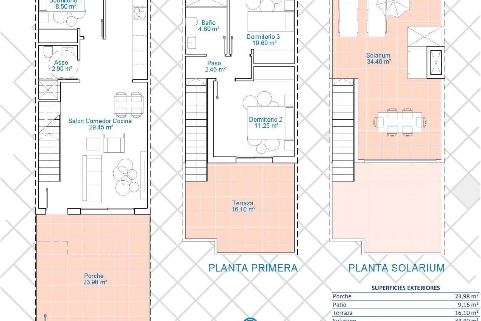 New Build - Town house - Pilar de la Horadada - Costa Blanca South