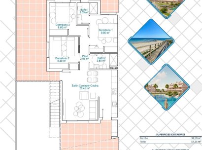 Bungalow · New Build - Pilar de la Horadada · Lo Monte · Alicante · Spain