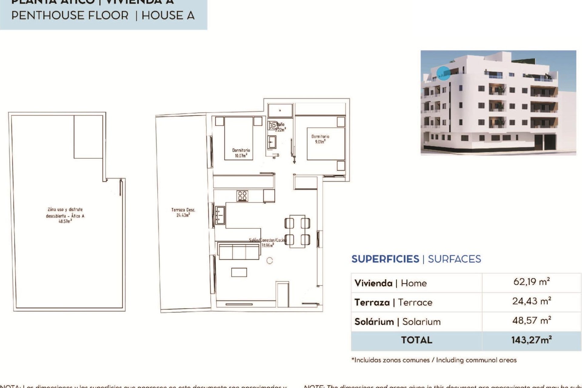 Neue Gebäude - Penthouse - Benijofar