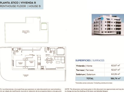 Penthouse · Neue Gebäude - Benijofar · Pueblo · Alicante · Spanien