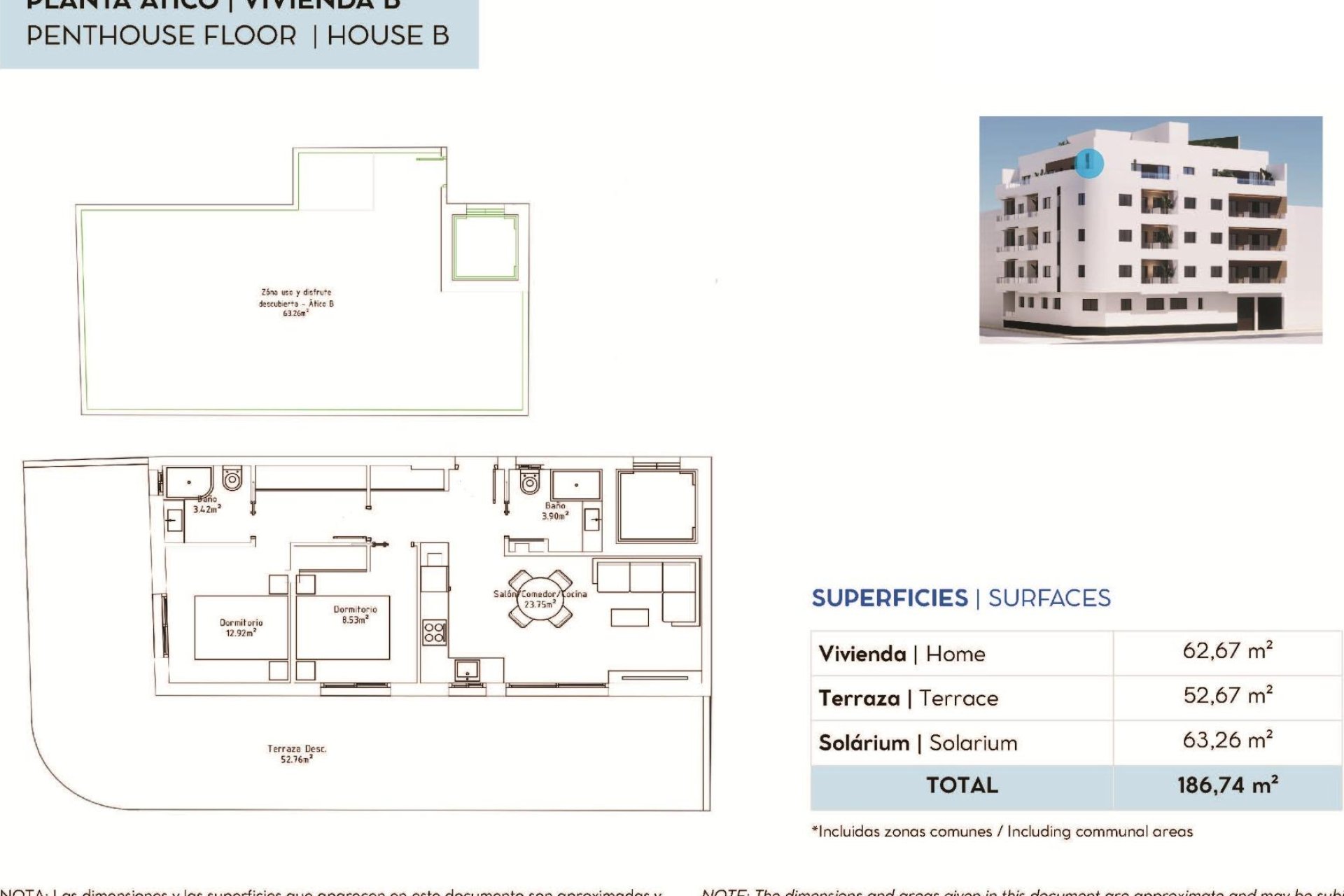 Neue Gebäude - Penthouse - Benijofar