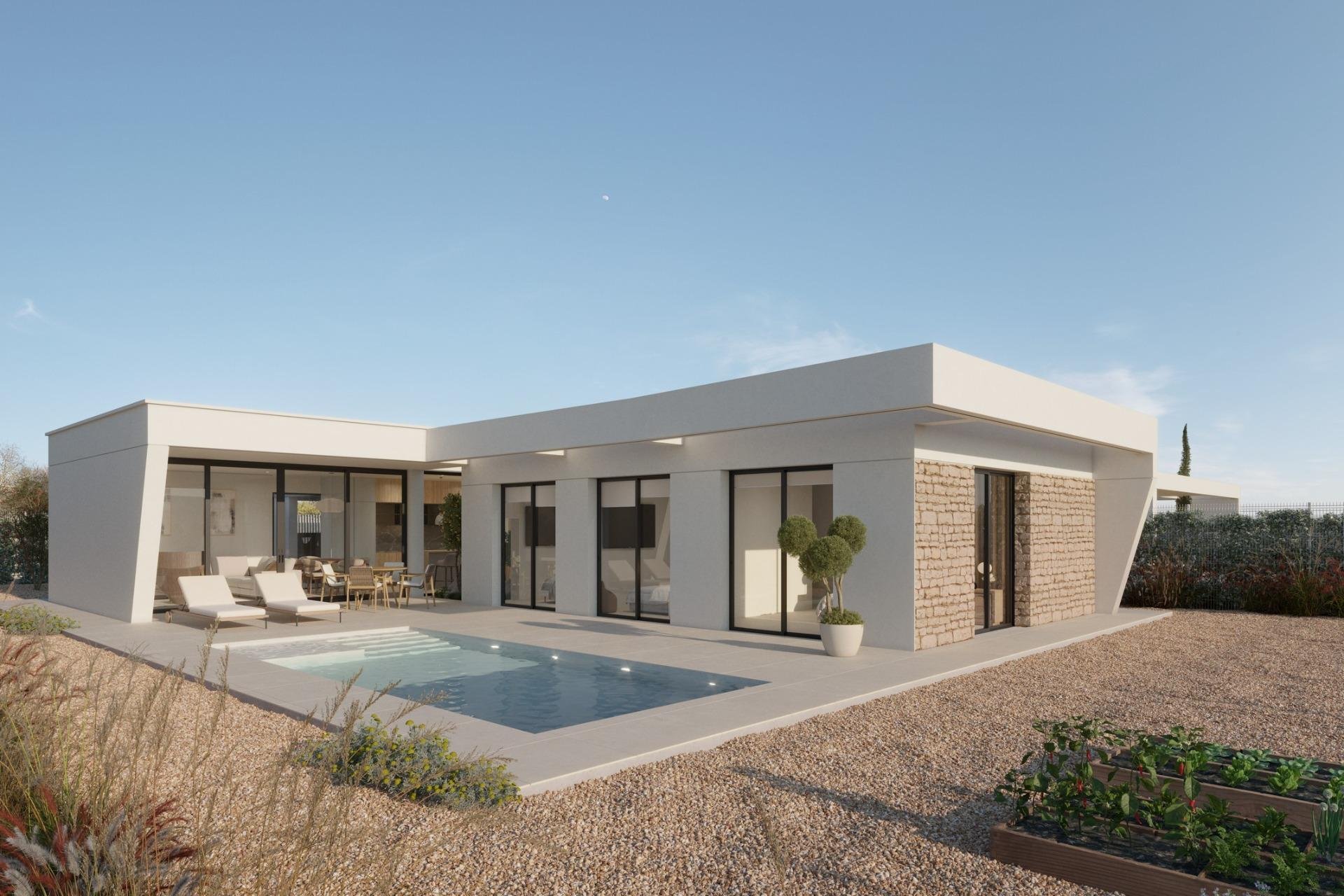 Nieuwbouw Woningen - Villa - Fuente Alamo - Costa Calida