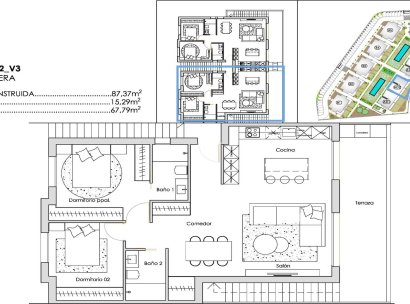 Bungalow · Nybyggnation - Torre Pacheco · Santa Rosalia Lake And Life Resort · Murcia · Spanien