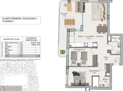 Appartement · Nieuwbouw Woningen - Torrevieja · Estacion de autobuses · Alicante · Spanje